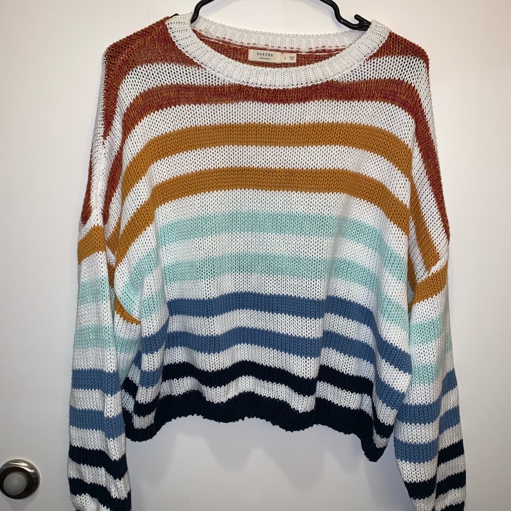 HARPER multicolor striped sweater (Francescas)